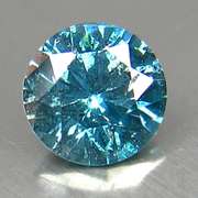 Incredible .29ct rare London blue Diamond solitaire