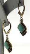 Sterling silver Turquoise Drop Earrings
