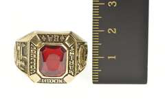 10K Yellow Gold 1969 Marist College Ornate Men's Class Ring