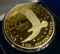 2000 4 OZ Sacagawea Round