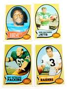4 Topps 1970 Football Greats Football Cards