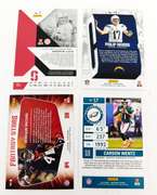 4 NFL Quarterback Greats Football Cards