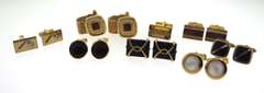 Group Lot of 7 Pairs of Cufflinks