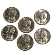 6 BU 1940 P Era Washington Quarters