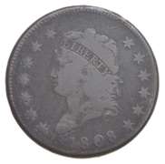 1808 Draped Bust Large Cent