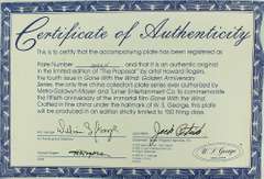 Collector's Fine China Plate