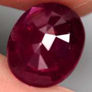 Glistening violet red 7.30ct Ruby
