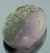 Artistic 58ct Chalcedony and Chlorite cabochon