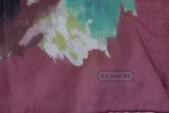 Lot of 3 Coach Scarves