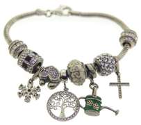 Sterling Silver Charm Bracelet