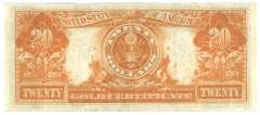 Very nice 1922 Series Large Size $20 Gold Certificate