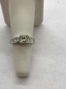 Ladies 14K White Gold 2.50 Carat Diamond Ring