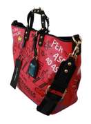DOLCE & GABBANA Red L’Amore E’Belleza Tote Borse Leather BEATRICE Bag