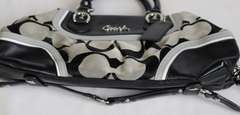 Black, White and Grey Signature Coach