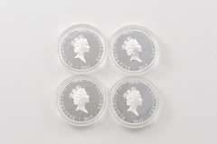 2015 Niue $2 America's National Monuments 1 Oz Silver Proof 4 Coin Set