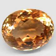 Brilliant! 14ct rich orange amber Imperial Topaz