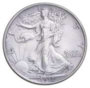 1918 Walking Liberty Half Dollar