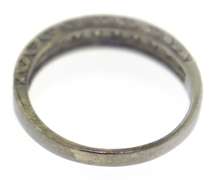 Choice White Gold .50ctw MilGrain Shared Prong Ring