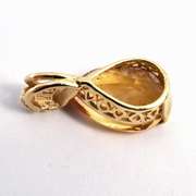Pear Shaped Citrine Pendant