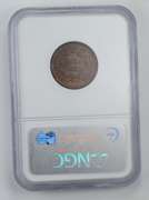 MS64 RB 1855 Braided Hair Half Cent - C-1 - Graded NGC