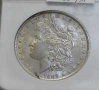 1889 Morgan Binion Sil Dol NGC