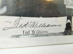 Black & White Signed Photo Prints - Williams & Ruth w/COA