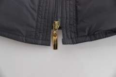 ROCCOBAROCCO  Gray Padded Down Jacket Padded Coat