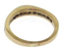 Beautiful Channel Set Diamond Dome Ring