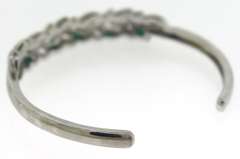 Marquise Turquoise Vine Cuff Bracelet