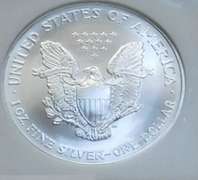 2006 Unc Silver Eagle NGC MS-69 First Strke