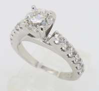 GSI Certified Diamond Engagement Ring