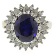 Sterling Silver Tanzanite Ring