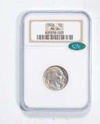 MS64 1926 Indian Head Buffalo Nickel - CAC - Graded NGC