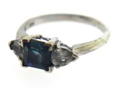 Sterling Silver London Blue Topaz Ring