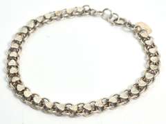 Sterling Silver Bracelet With Heart Charm