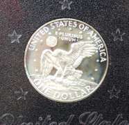 4 1971 S &3 1973 S  Brown Box Ike Dollars
