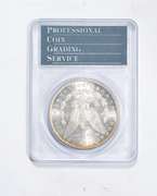MS64 1885 Morgan Silver Dollar - CAC - Graded PCGS