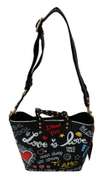 DOLCE & GABBANA  Black L’Amore E’Belleza Tote Borse Leather BEATRICE Bag