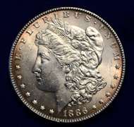 1886 UNC Morgan Dollar