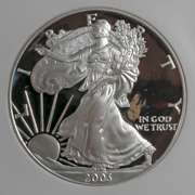 2003 W Proof NGC 69 Ultra Cameo Silver Eagle