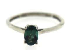 Sterling Silver Small Gemstone Ring