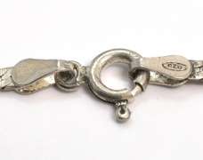Sterling Silver  Herring Bone Neckless