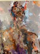 Bold Abstract Ballerina Painting