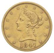 1947 $10.00 Liberty Head Gold Eagle