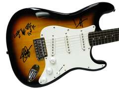 Guns N Roses Signed Facsimile Fender Guitar Axl Rose - Slash - Duff