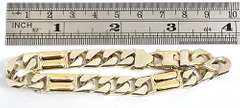 Sterling & 18k Link Bracelet
