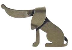 Vintage Beaucraft Long Snout Dog Brooch
