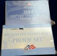 Lot of 2 Proof Sets 2009,and 2010