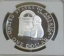1992-P White House Sil PRF Dol NGC PF69UC