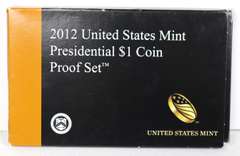 2012 Presidential Dollar Proof Set